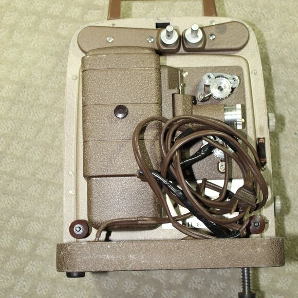 Vintage 50s Bell & Howell 8MM Movie Projector Model 253 AX UNTESTED - Picture 1 of 11